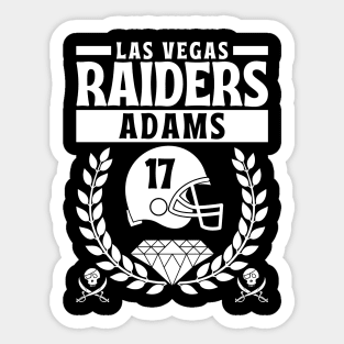 Las Vegas Raiders Adams 17 Edition 2 Sticker